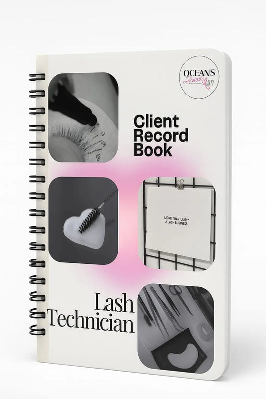 Client Record Book for Lash Technician – Digital Lash Tracker - Oceanslashery