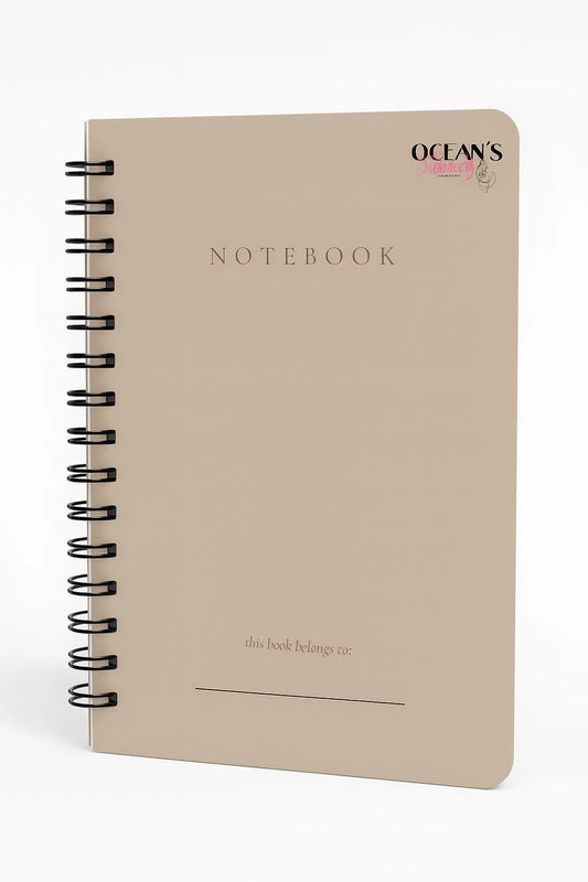 Digital Daily Notebook – Minimalist PDF Journal for Notes, Planning & Mindful Reflection - Oceanslashery